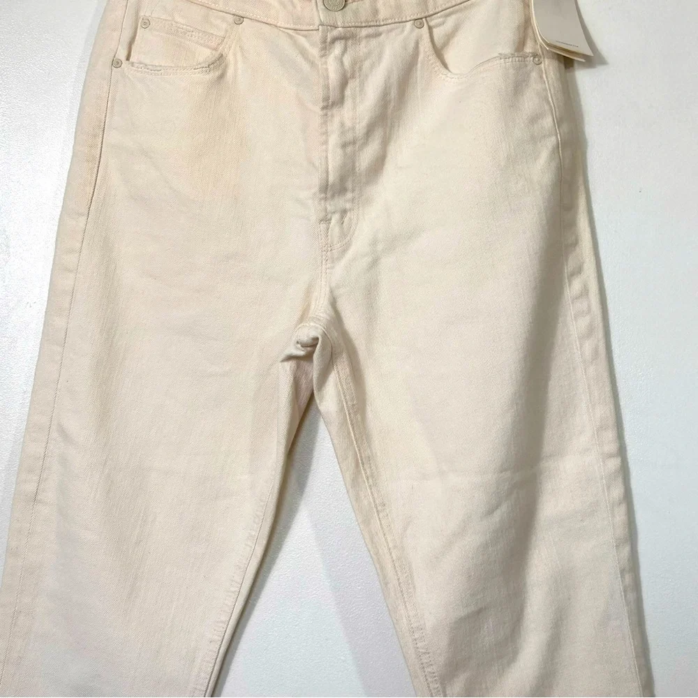 Mother NWT The Dazzler "Ouch" Shift Jeans in Cream- Size 28 - Picture 10 of 15